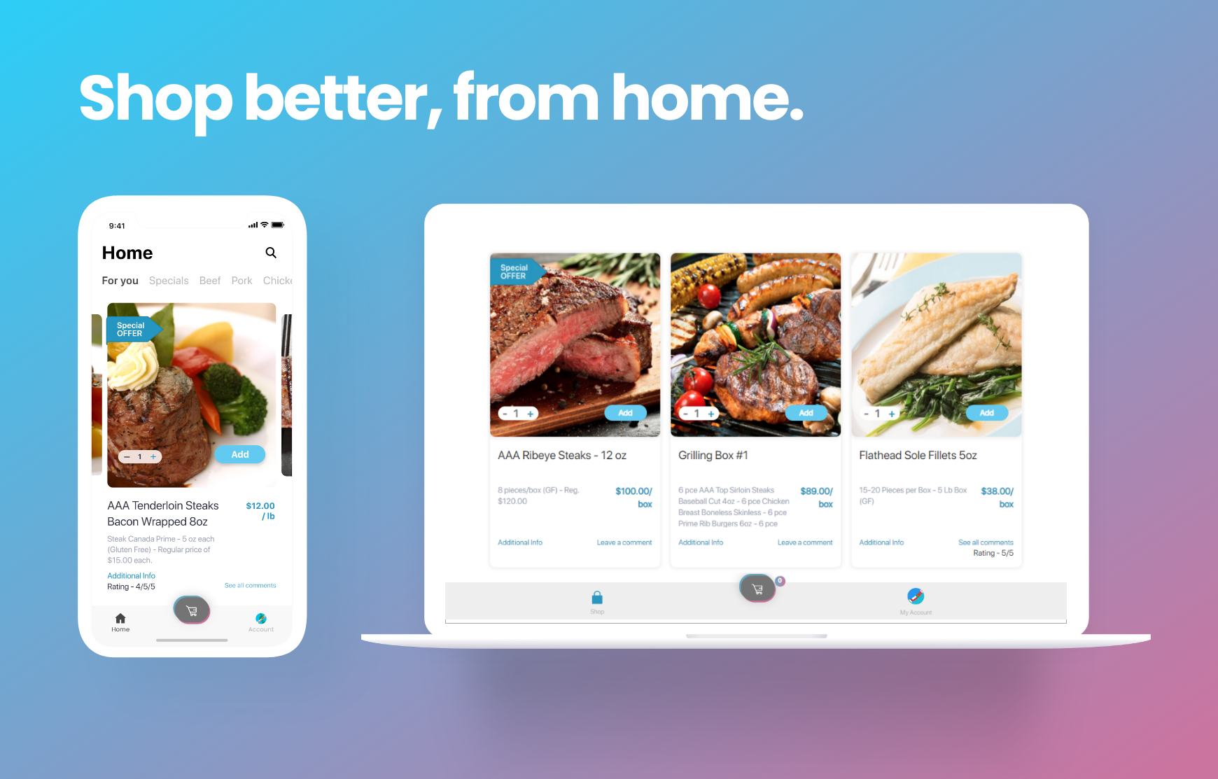 Shop Better, from home
